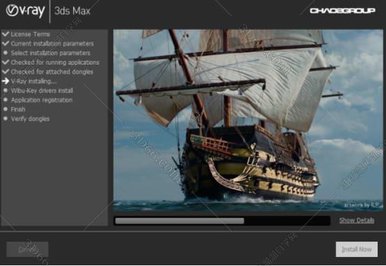 VRay for 3Dmax安装教程步骤
