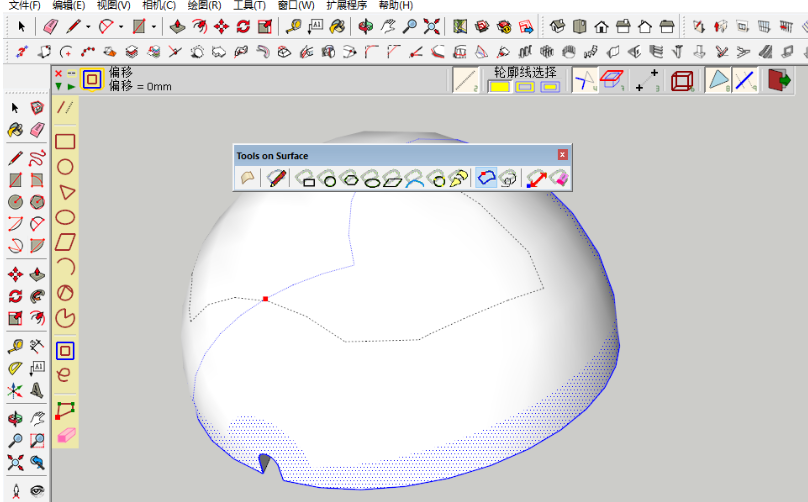 草图大师插件：Tools On Surface v2_2a【曲面绘图工具】中文激活版