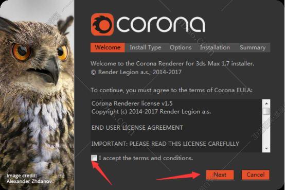 Corona for 3dmax安装教程步骤