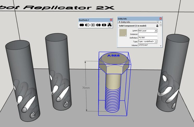 草图大师插件下载：DM BoolTools2 v2.0.3【Sketchup布尔工具2插件】汉化免费版