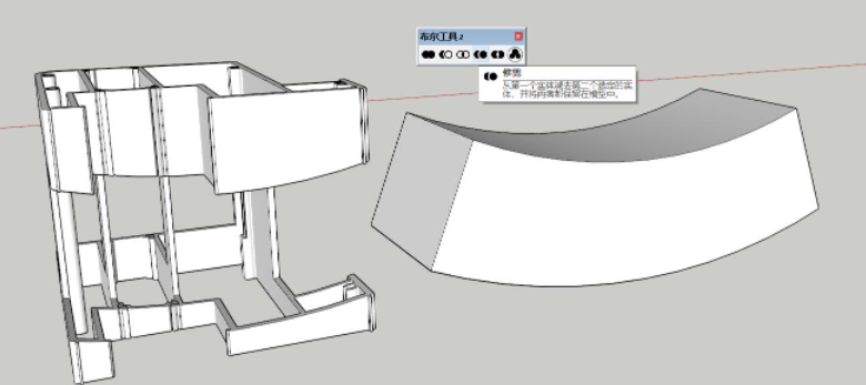 草图大师插件下载：DM BoolTools2 v2.0.3【Sketchup布尔工具2插件】汉化免费版