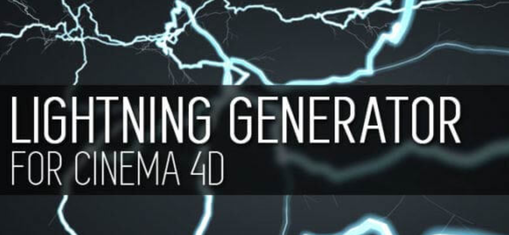 【C4D插件】C4D闪电特效制作插件 CLightning For Cineam 4D R25-R26 英文版下载