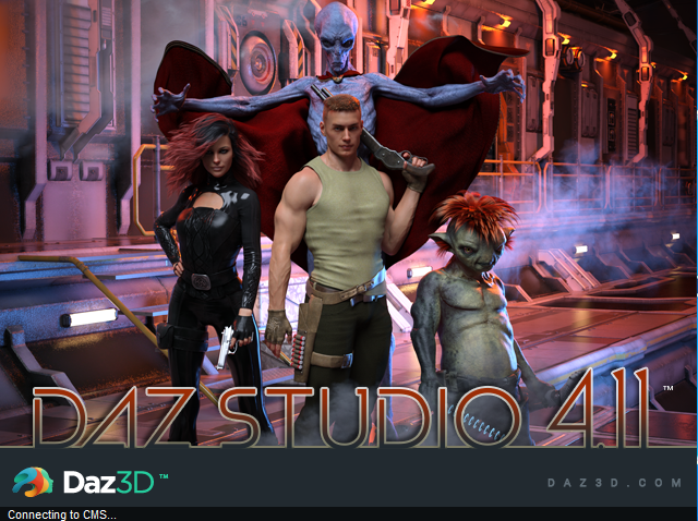 DAZ Studio Pro Edition 4.11.0.383免费版【DAZ Studio 4.11】附安装教程