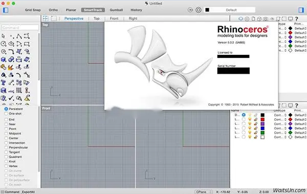 犀牛Rhino 6.25 for Mac【建筑设计软件】中文直装破解版下载