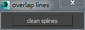 3DMAX清理重叠线脚本插件