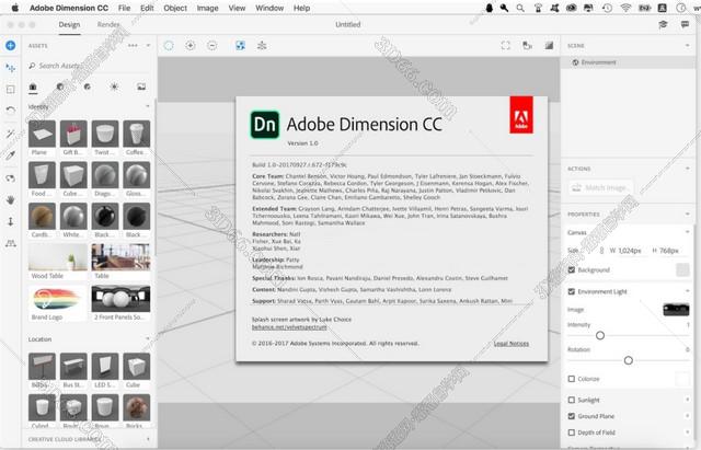 Adobe Dimension CC2019 Mac【Dn CC2019 Mac】破解版