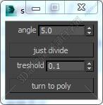 3DMAX条线转Poly脚本插件