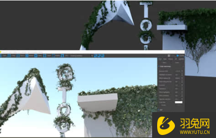 【3dmax插件】3DS MAX藤蔓生长插件 Gtools Ivy Generator 0.77 3ds Max 2018–2022英文版下载