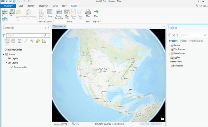 ArcGIS Pro v1.2【桌面GIS软件】英文破解版下载