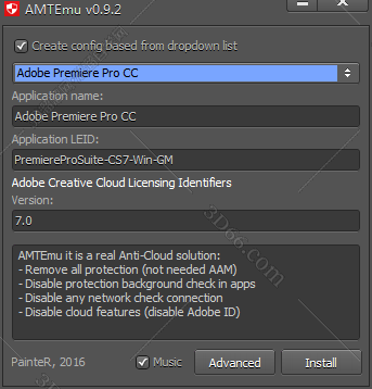 Adobe Premiere CC序列号【PR CC注册机】破解补丁