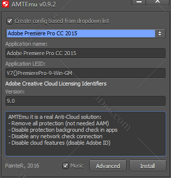 Adobe Premiere CC2015序列号【PR CC2015注册机】破解补丁