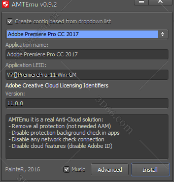 Adobe Premiere CC2017序列号【PR CC2017注册机】破解补丁