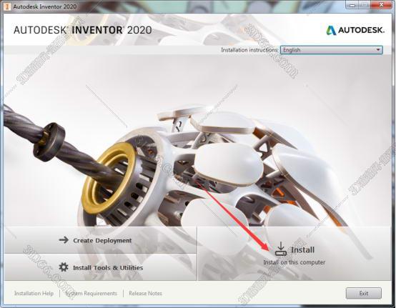 Autodesk Inventor安装教程步骤