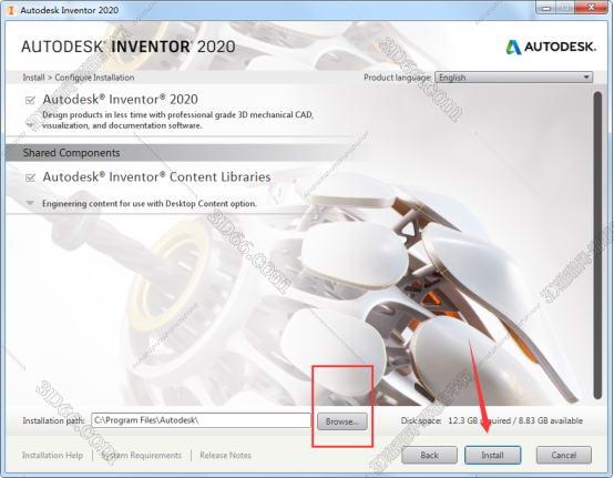 Autodesk Inventor安装教程步骤