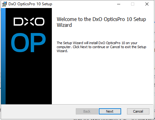 DxO Optics安装教程步骤