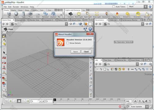 SideFX Houdini FX13.0【Houdini 13破解版】官方破解版