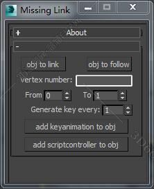 3DMAX missingLink_V1_0脚本插件