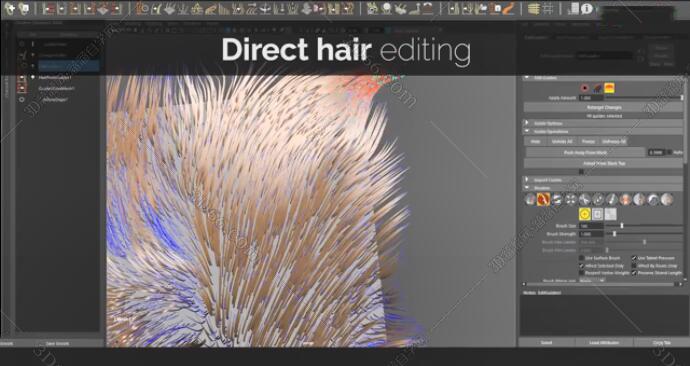 Maya毛发插件：Ornatrix v2.3.7.19651