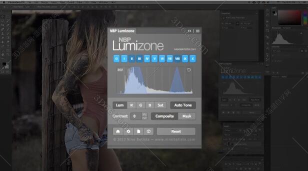PS亮度蒙版调色插件–NBP Lumizone v1.1.001+使用教程