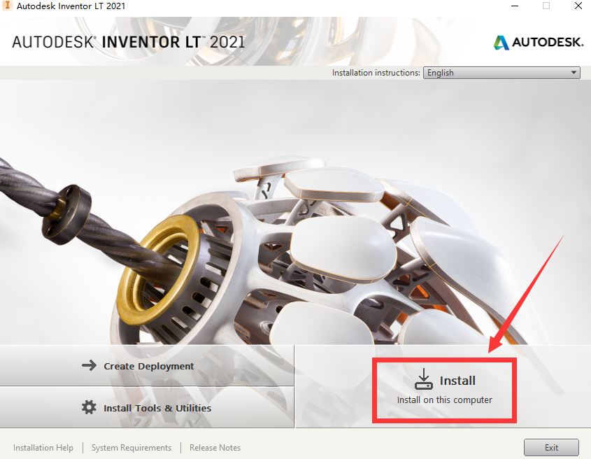 Autodesk Inventor安装教程步骤