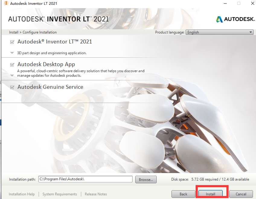 Autodesk Inventor安装教程步骤