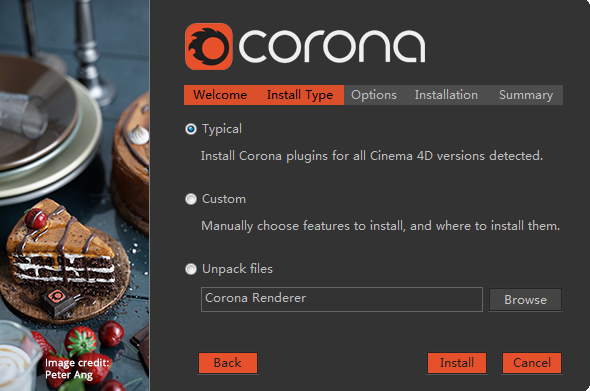 Corona for C4D安装教程步骤