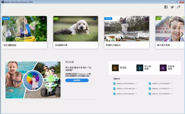Adobe Photoshop Elements 2020 绿色中文版免费下载
