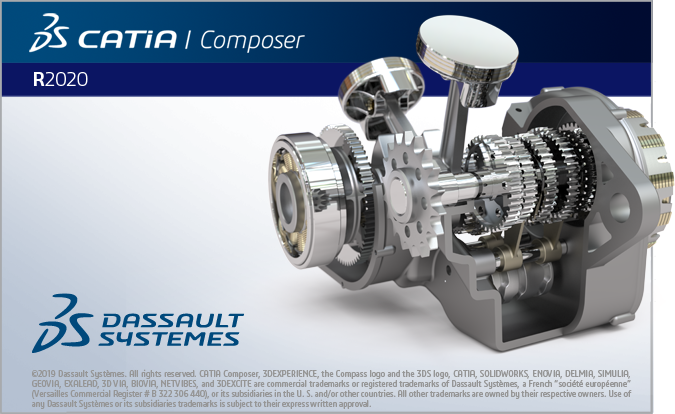 DS CATIA Composer R2020【catia2020】免费破解版