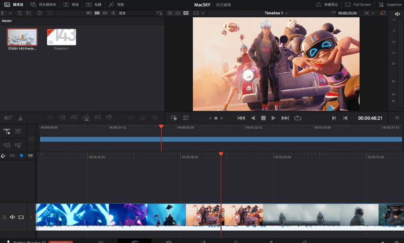 达芬奇软件下载17.4【DaVinci Resolve】破解版下载