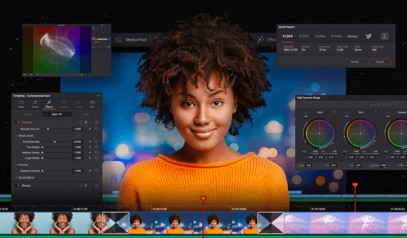 达芬奇软件下载17.4【DaVinci Resolve】破解版下载