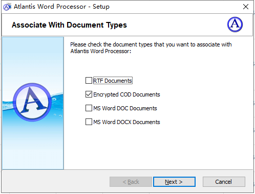 Atlantis Word Processor安装教程步骤