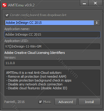 Adobe InDesign CC2015序列号【ID CC2015注册机】破解补丁