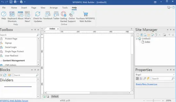 WYSIWYG Web Builder16【附安装破解教程】专业破解版