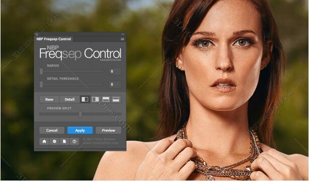 Photoshop美化插件 – NBP Freqsep Control Panel v1.1 win/Mac