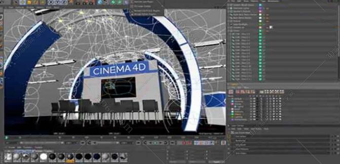 C4D CV管理场景层插件：Cineversity CV-Layer Comps v1.10