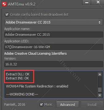 Adobe Dreamweaver cc2015序列号【DW cc2015注册机】破解补丁