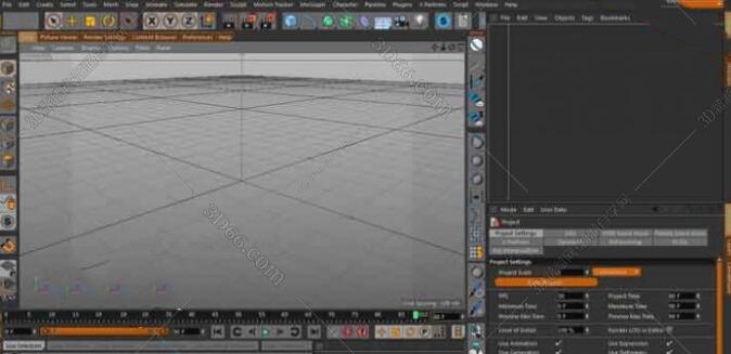 C4D自定义UI颜色插件：Zbrush Scheme V1.0