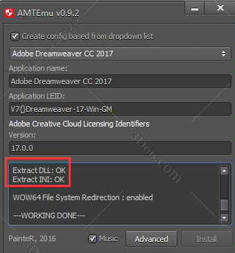 Adobe Dreamweaver cc2017序列号【DW cc2017注册机】破解补丁