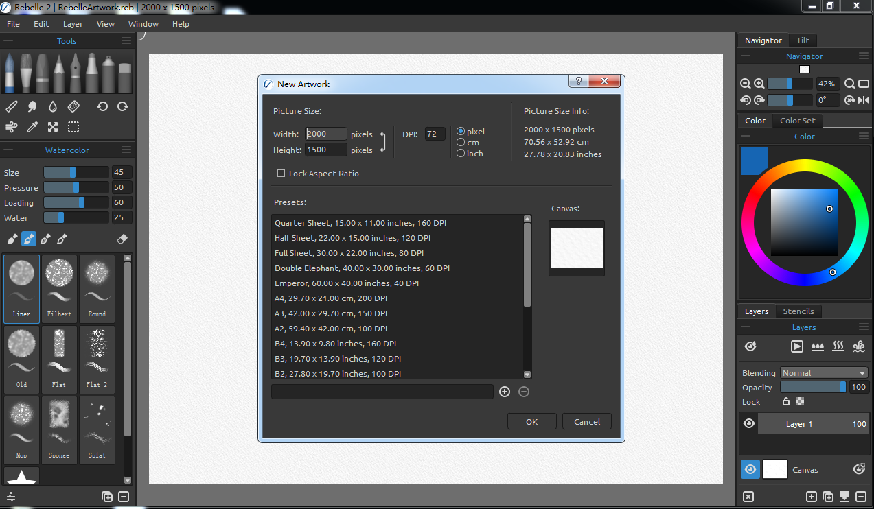 Rebelle 2.0【水彩画艺术画软件】官方免费破解版下载