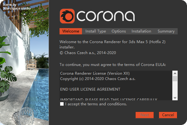 Corona for 3dmax安装教程步骤