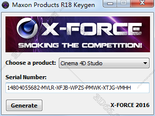 Cinema 4D R18序列号【C4D R18注册机】激活码
