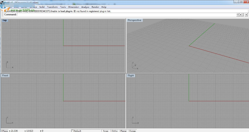 Rhino3.0【犀牛三维建模软件】免费破解版