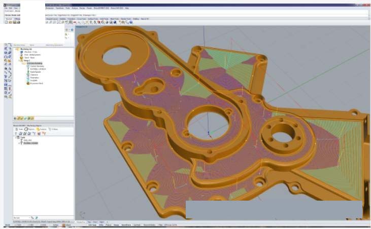 犀牛刀路插件：RhinoCAM 2018 for Rhino 6 破解版免费下载