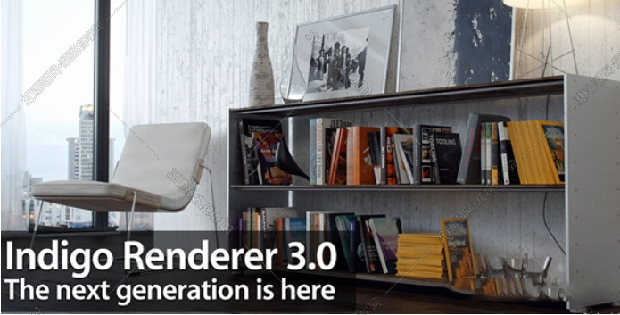 模拟光的物理渲染器Indigo Renderer v4.0.42 For C4D/Max/Blender Win x64