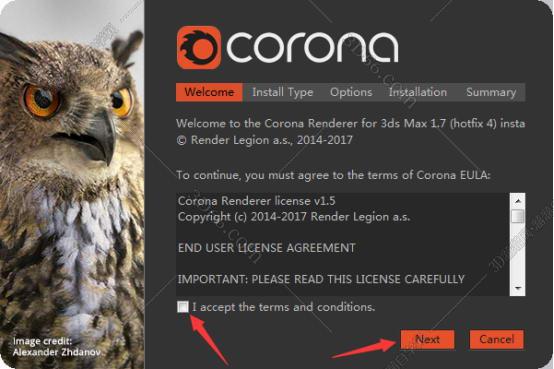 Corona for 3dmax安装教程步骤