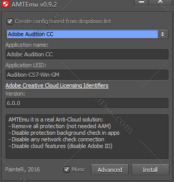 Adobe Audition cc序列号【Au cc注册机】破解补丁