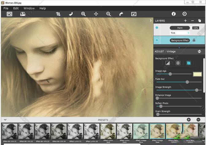 JixiPix公司Photoshop手绘摄影插件Hand Tint Pro V1.04 (Win)+便携式