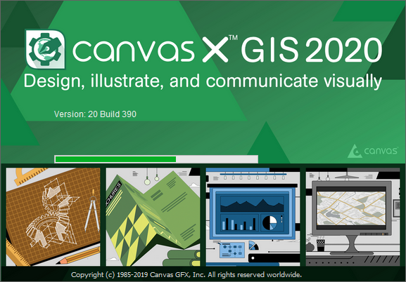 Canvas X GIS 2020【平面矢量绘图软件】免费破解版