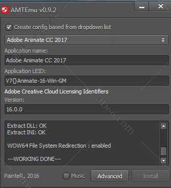 Adobe Animate CC2017序列号【An CC2017注册机】破解补丁