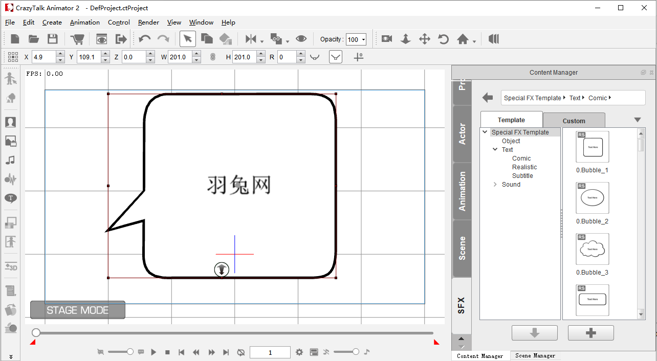 CrazyTalk Animator 2.14【CTA 2.14】英文激活免费版